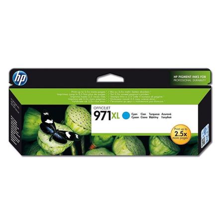 Picture of HP 971XL High Yield Cyan Original Ink Cartridge ~6 600 pgs
