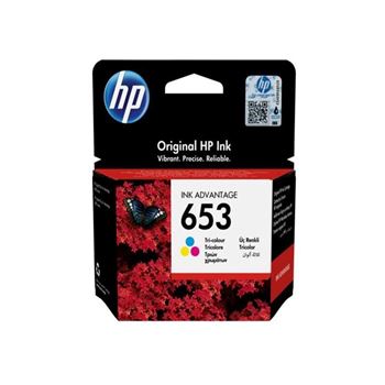 Picture of HP 653 Tri-colour Original Ink Advantage Cartridge ~200 pages
