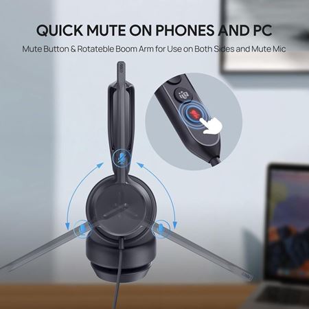 Picture of Yealink UH42 Mono Teams USB-C Headset