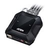 Picture of ATEN CS22H 2-Port USB 4K HDMI Cable KVM Switch with Remote Port Selector