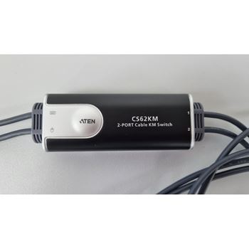 Picture of ATEN CS62KM 2-Port USB Boundless Cable KM Switch