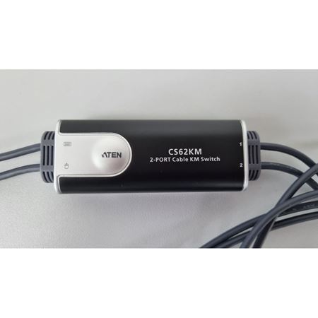 Picture of ATEN CS62KM 2-Port USB Boundless Cable KM Switch