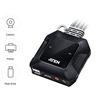 Picture of ATEN CS52DP 2-Port USB-C DisplayPort Hybrid Cable KVM Switch