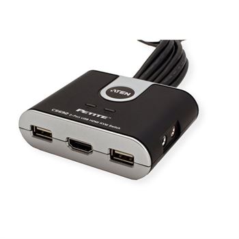 Picture of ATEN CS692 2-Port HDMI USB Cable Built-in KVM with Video Dynasync