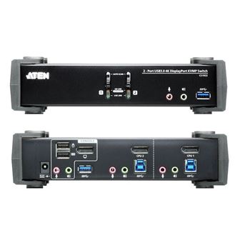 Picture of ATEN CS1922 2-Port USB 3.0 4K DisplayPort Audio KVMP Switch (4096x2160@60Hz)