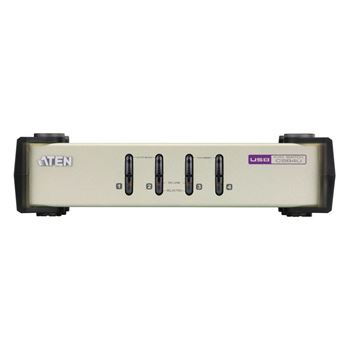 Picture of ATEN CS84U 4-Port USB/PS2 VGA KVM with 4 Cables