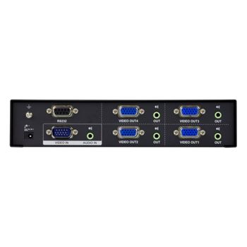 Picture of ATEN VS0104 4-Port VGA Splitter with RS232