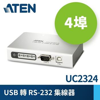 Picture of ATEN UC2324 4-Port USB to Serial RS-232 Hub