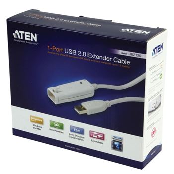 Picture of ATEN UE2120 12m USB 2.0 Booster Cable
