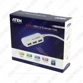 Picture of ATEN UE2120H 4-Port USB 2.0 Hub with 12m Booster Cable