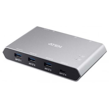 Picture of ATEN US3342 2-Port USB-C Gen 2 Sharing Switch with Power Pass-through