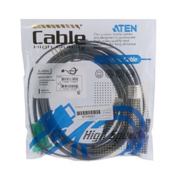 Picture of ATEN 2L-5203U 3m USB KVM Cable - SPHD15 to VGA and USB