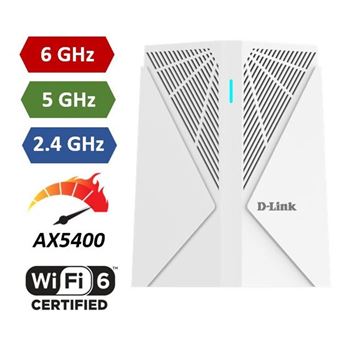 Picture of D-Link DIR-XE5480 AX5400 Wi-Fi 6E Tri-Band Mesh Router (2 Pack)