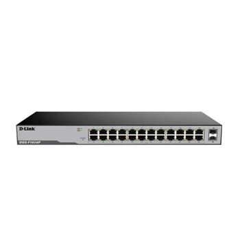 Picture of D-Link DGS-F1024P 24-Port Gigabit PoE Unmanaged Switch with 2 SFP