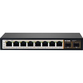 Picture of D-Link DGS-F1010P-E 10-Port Gigabit Long Range PoE Switch