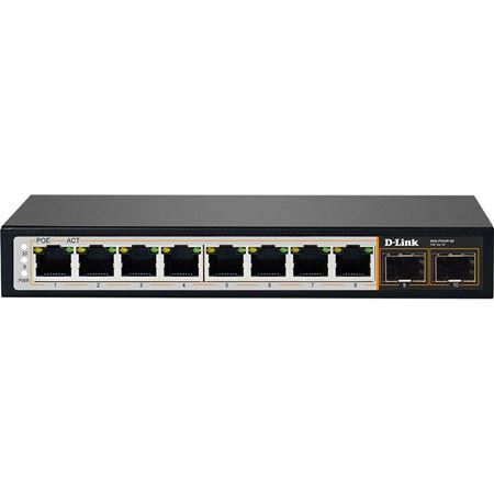 Picture of D-Link DGS-F1010P-E 10-Port Gigabit Long Range PoE Switch