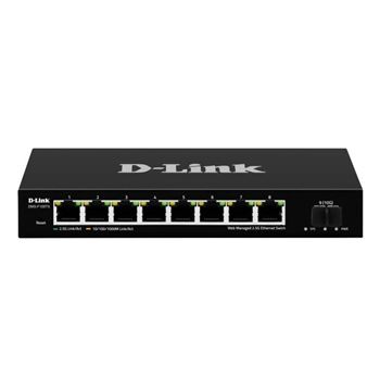Picture of D-Link DMS-F109TS 8-Port 2.5G Unmanaged Switch with 10G Uplink