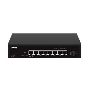 Picture of D-Link DMS-F109TP 8-Port 2.5G PoE Unmanaged Switch with 10G Uplink