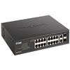 Picture of D-Link DGS-1100-18PV2 16-Port Gigabit PoE + 2 Combo EasySmart Switch