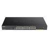 Picture of D-Link DGS-1250-28XMP 24-Port Gigabit PoE + 4 10G SFP+ Smart Managed Switch