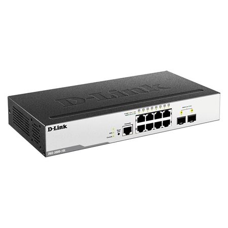 Picture of D-Link DGS-3000-10L 8-Port Gigabit + 2 SFP Managed Switch