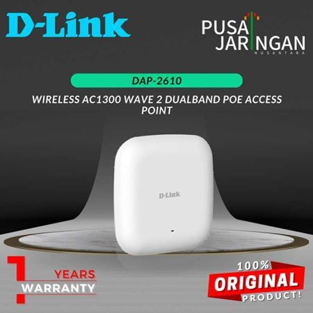 Picture of D-Link DAP-2610 AC1300 Wave 2 PoE Access Point