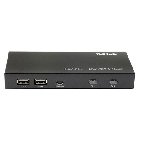 Picture of D-Link DKVM-210H 2-Port HDMI KVM Switch (Metal)