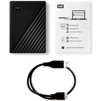 Picture of WD My Passport 4TB Portable Hard Drive (Black, USB 3.0)