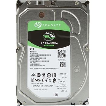 Picture of Seagate BarraCuda 2TB 3.5" Desktop Hard Drive