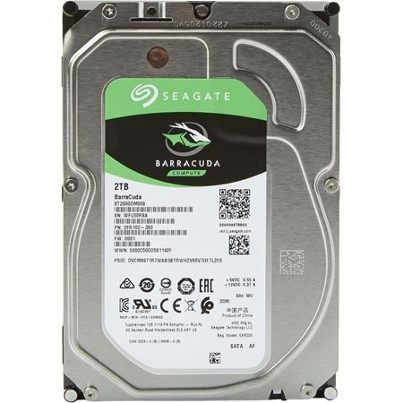 Picture of Seagate BarraCuda 2TB 3.5" Desktop Hard Drive