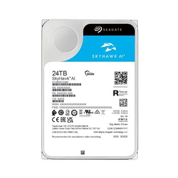 Picture of Seagate SkyHawk AI 24TB 3.5" Surveillance Hard Drive