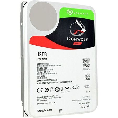 Picture of Seagate IronWolf 12TB 3.5" NAS Hard Drive