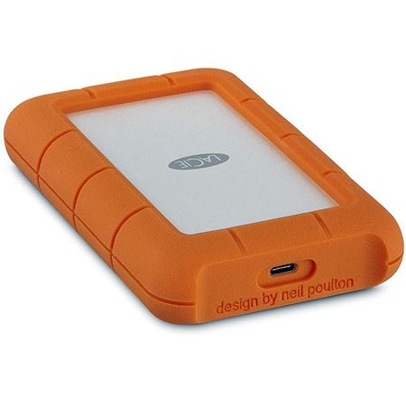 Picture of LaCie Rugged 4TB USB-C Portable Hard Drive