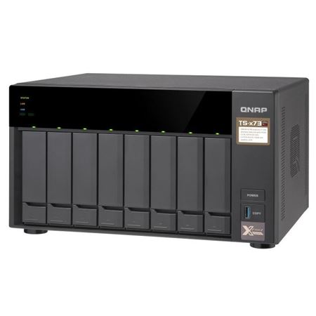 Picture of QNAP TS-873A-8G 8-Bay Tower NAS (AMD Ryzen, 8GB RAM)