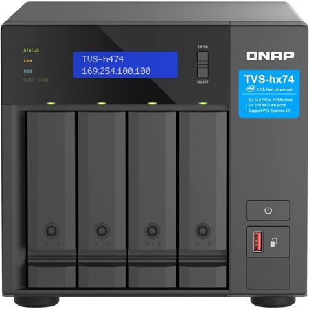 Picture of QNAP TS-464-8G 4-Bay Tower NAS (Intel Celeron, 8GB RAM)