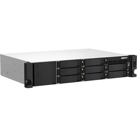 Picture of QNAP TS-864eU-8G 8-Bay 2U Rackmount NAS (Intel Celeron, 8GB RAM)