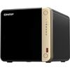 Picture of QNAP TS-464U-8G 4-Bay 1U Rackmount NAS (Intel Celeron, 8GB RAM)