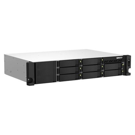 Picture of QNAP TS-864eU-RP-8G 8-Bay 2U Rackmount NAS (Intel Celeron, 8GB RAM)