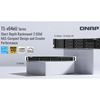Picture of QNAP TS-464eU-8G 4-Bay 1U Rackmount NAS (Intel Celeron, 8GB RAM)