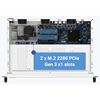 Picture of QNAP TS-464eU-8G 4-Bay 1U Rackmount NAS (Intel Celeron, 8GB RAM)