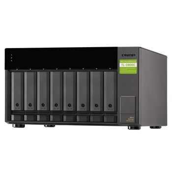 Picture of QNAP TL-D800C 8-Bay Desktop USB-C JBOD Expansion Unit