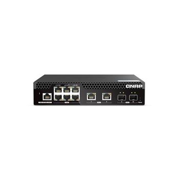Picture of QNAP QSW-M2106R-2S2T 10-Port Web Managed Switch (6x 2.5GbE, 2x SFP+, 2x 10GbE)
