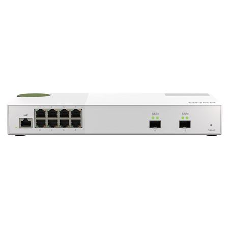 Picture of QNAP QSW-M2108-2S 10-Port Web Managed Switch (8x 2.5GbE, 2x 10GbE SFP+)