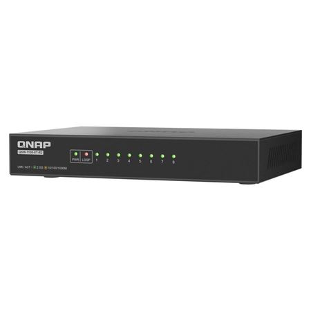 Picture of QNAP QSW-1108-8T R2 8-Port 2.5GbE Unmanaged Switch