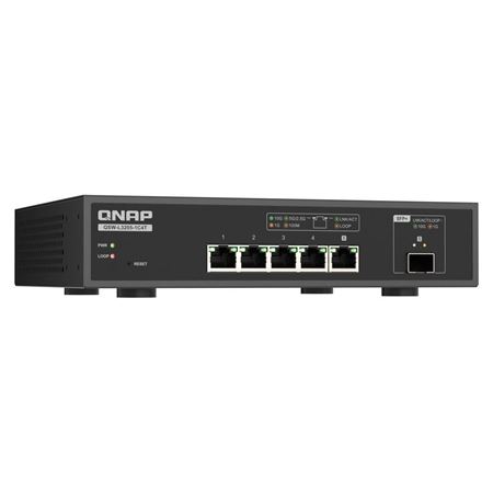 Picture of QNAP QSW-L3205-1C4T 5-Port 10GbE L3 Lite Managed Switch