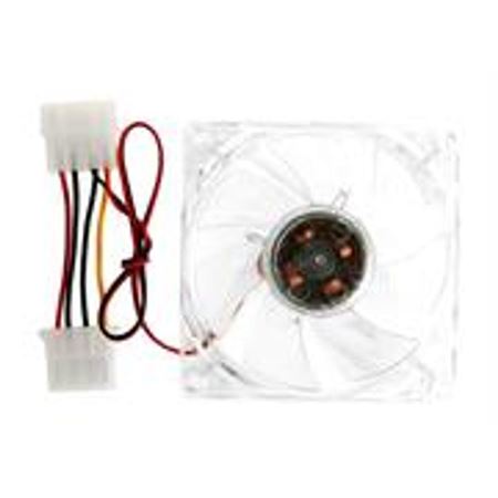 Picture of UniQue 80mm Clear Case Fan With Blue LED