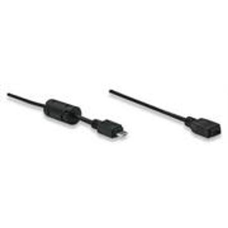 Picture of Manhattan 1m Micro USB AM to Micro USB Female Cable