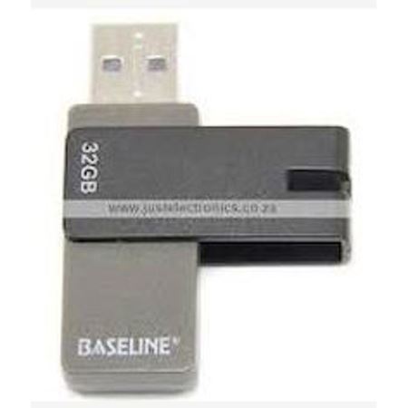 Picture of Baseline 32GB USB 2.0 Swivel Flash Drive