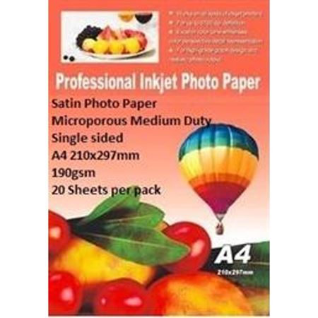 Picture of E-Box Satin Photo Paper- Microporous Coated Medium Duty