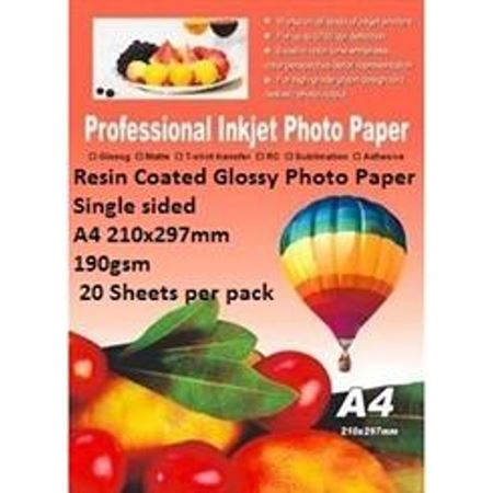 Picture of EBox Resin Coated Glossy Photo Paper